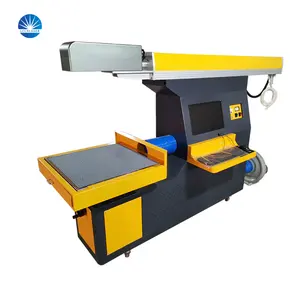 CN laser 3D dinâmica foco tubo de vidro de co2 máquina de marcação a laser de plástico/pano/calças de brim/cabo 400*400mm 600*600mm 800*800mm