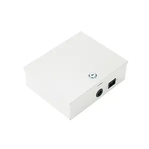 FEISMAN-fuente de alimentación para cámara Ip CCTV, 12V, 10A, 9 canales de batería de respaldo, caja de energía para CCTV, iluminador Ir, Dvr