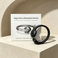 Stimulateur de sommeil ergonomique pour le cou, appareil portable Tavns pour aider au sommeil des adultes, soulage l'insomnie et le stress