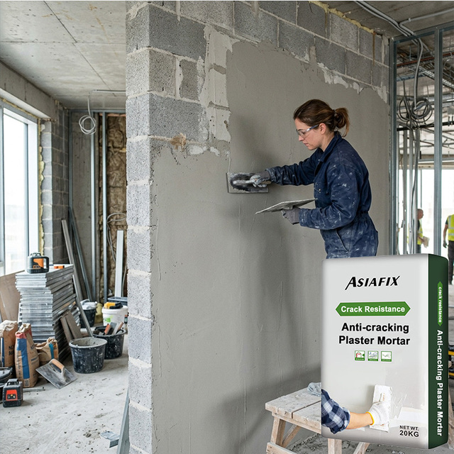 Industrial Grade Cement Mortar Additive Eco-Friendly Smoothing Gypsum Plaster Water Concrete Admixture Mortar