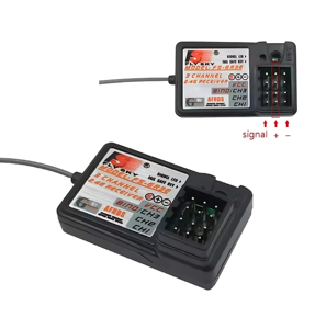 Receptor Flysky <span class=keywords><strong>FS</strong></span>-GR3E de 3 Canales, 2.4055-2.475GHz, Ancho de Banda de 500KHz, 140 Bandas, Failsafe, Actualización para <span class=keywords><strong>FS</strong></span>/<span class=keywords><strong>GT2</strong></span>/GT3/GT3B, para Autos y Barcos RC - Product Image 5