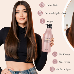 Thuốc duỗi tóc Keratin Maravilhosa dịu nhẹ nhưng mạnh mẽ, không chứa <span class=keywords><strong>formaldehyde</strong></span>, không gây nóng bỏng, không mùi khó chịu, giữ nếp lâu dài. - Product Image 3