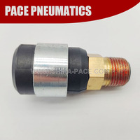 3/8ID -3/8NPT Filetage DOT Extrémités de tuyau de frein à air Kits de pièces de réparation pour tuyau en caoutchouc