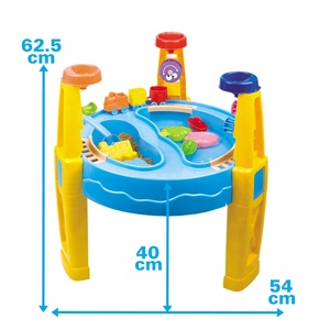 Jouets de plage de grande taille, jouet de <span class=keywords><strong>jeu</strong></span> d'<span class=keywords><strong>eau</strong></span> avec parapluie <span class=keywords><strong>Table</strong></span> de plage pour enfants jouets d'été 29 pièces <span class=keywords><strong>table</strong></span> de <span class=keywords><strong>sable</strong></span> <span class=keywords><strong>et</strong></span> d'<span class=keywords><strong>eau</strong></span> pour enfants - Product Image 6