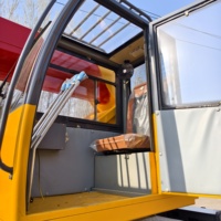 RICHYD-10T, grue hydraulique sur camion Foton de 10 tonnes, certifiée CE, directement de l'usine, hauteur de levage maximale de 28 m, 360° °   Rotation planétaire complète