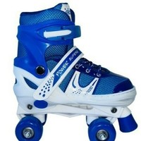 Patins à roulettes en ligne à double rangée avec roues en PVC et coque en coton, taille réglable pour adultes et enfants, directement de l'usine