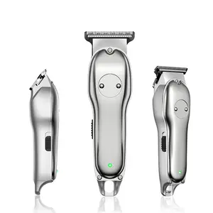 可充电理发师USB电动全金属专业品牌新设计男士理发修剪器
