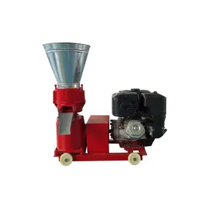 Wholesale price gasoline engine animal feed mill wood pellet machine