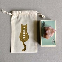 Sac à cordon en gros pour cartes de tarot, jeux mobiles et jouets, personnalisable avec logo