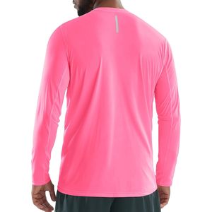 Camiseta Deportiva de Manga Larga Personalizada para Hombre, Absorbe la Humedad, UPF 50, Ligera, Protección Solar para Correr, Gimnasio y Entrenamiento - Product Image 5