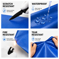 Bâche en PVC enduit pour tentes d'événements extérieurs, toile de bâche en PVC, rouleaux de bâche en PVC, usines chinoises pour tentes et bâches en PVC