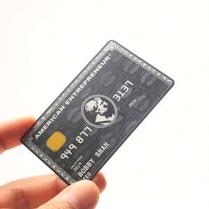 Tarjeta de Visita Metálica NFC al por Mayor, Tarjeta NFC de Acero Inoxidable Ntag216 con Ventana NFC, Tarjeta NFC Metálica con Grabado Láser Personalizado - Product Image 3