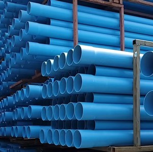 Dayanıklı oluklu sondaj PVC filtre borusu derin kuyu su ve sulama plastik tüpler - Product Image 1