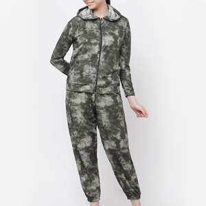 Chándal de Algodón de Invierno Personalizado de Último Diseño para Mujer, Ropa Deportiva de Primera Calidad para Exteriores, Chándal con Capucha para Mujer - Product Image 1
