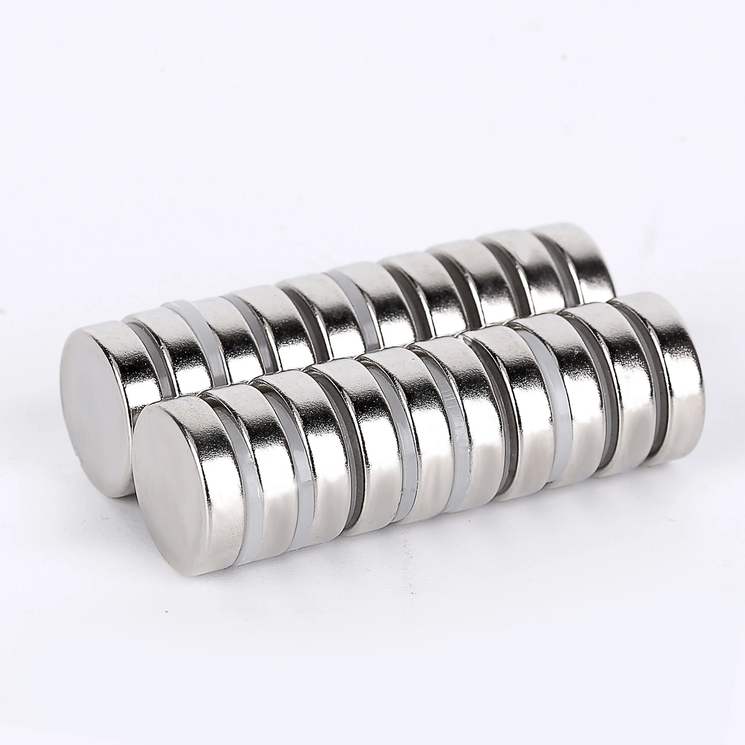N52 galvanized cylindrical perforated neodymium iron boron magnet powerful magnet