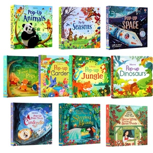 หนังสือภาพสามมิติแบบพลิกได้ของ <span class=keywords><strong>Usborne</strong></span> สำหรับเด็กและผู้ปกครอง หนังสือบอร์ดแบบสเตอริโอสำหรับการเรียนรู้ในวัยเด็ก - Product Image 2