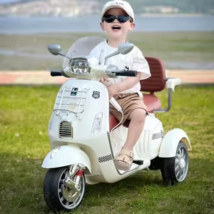 2025 nuova motocicletta elettrica a doppio motore per bambini 12V <span class=keywords><strong>moto</strong></span> da viaggio per bambini con musica leggera materiale plastico per la prima educazione - Product Image 6