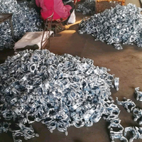 Acoplador de andamios estándar EN74 BS1139 BS, abrazadera de andamios fija y giratoria