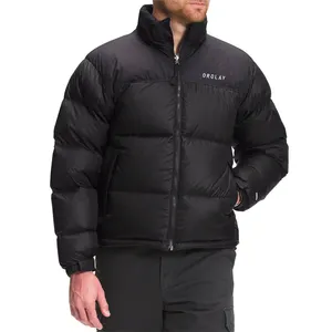 Men's Down Puffer Jacket Customized Logo Insulated Jacket Fill Power 700 winter jacket men