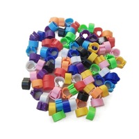 Volaille en plastique Snap Ring pour poulet oiseaux Clip mangeoires équipement accessoires serrure Coops anneaux outils de gestion mangeoire à oiseaux