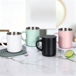Nouvel Arrivage – Tasses <span class=keywords><strong>à</strong></span> <span class=keywords><strong>Café</strong></span> Isothermes 420 ml en Acier Inoxydable 316 – Vente en Gros – Gobelets pour <span class=keywords><strong>Maison</strong></span> et Bureau - Product Image 2