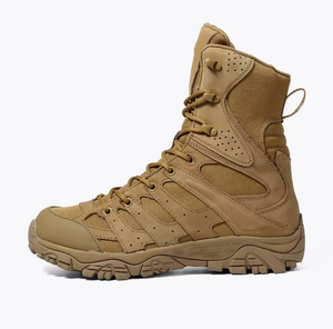 Bottes de combat TSB2 personnalisées pour forêt, jungle et désert, longues, couleur marron et vert, disponibles en noir, vert, kaki, marron - Product Image 4