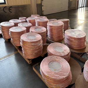 Tubo de Cobre de 0.7mm de Espesor, Longitud Personalizable, Duradero, para Instalación Manual de <span class=keywords><strong>Aire</strong></span> <span class=keywords><strong>Acondicionado</strong></span> en el Hogar y en la Industria - Product Image 2
