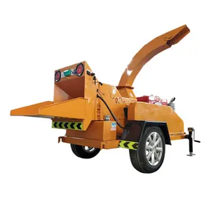 Henan ryceling composite cutting blades olive wooden weed tree wood crusher supplier chipper shredder machine needed for forest