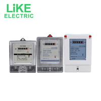 Compteur d'énergie électrique monophasé électronique DDS606 pour usage domestique, idéal pour les chambres à louer, 220 V