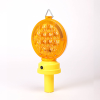 Barricade lumineuse de sécurité routière, cône de signalisation clignotant, lampes LED, lumière de barricade pour la sécurité routière, vente en gros