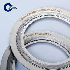 Spiralschweißflansch ASME B16.20 RF DN 2 Zoll Klasse 300/600 Graphit mit 316 Innenring - Product Image 2