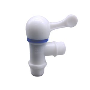 Robinet d'angle en plastique PP avec cartouche céramique, contrôle bidirectionnel du débit d'eau, pour salle de bain et cuisine, sécurité et anti-âge - Product Image 4