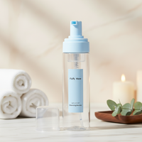 Flacon distributeur de mousse nettoyante pour soins de la peau en plastique PET vide de 30 ml, 60 ml, 100 ml, 150 ml, 200 ml, flacon cosmétique en mousse PET