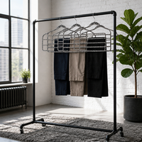 Cintres à pantalons en velours antidérapants à 4 niveaux, imprimé zèbre, multi-couches, floqués, pour jeans, foulards, rangement de garde-robe, usage hôtelier, robustes