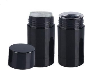 Envases de Plástico Negro para <span class=keywords><strong>Desodorante</strong></span>, Tubos Redondos Vacíos de 15g con Sistema de Giro para <span class=keywords><strong>Desodorante</strong></span> Sólido <span class=keywords><strong>Casero</strong></span> - Product Image 2