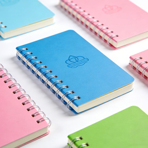 Ensemble de carnets personnalisés en gros avec logo, couverture rigide en cuir PU, format A5 A6, pour cadeaux d'entreprise et promotion de bureau - Product Image 2