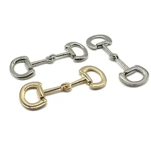 남성과 여성의 신발을위한 클래식 아연 합금 금속 장식 체인 신발 버클 매력 링 타입 액세서리 - Product Image 1