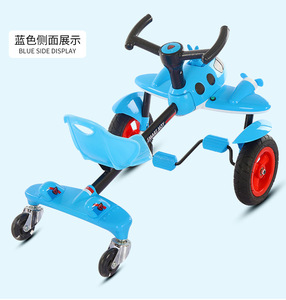Vente en gros <span class=keywords><strong>de</strong></span> voiture à la dérive pour enfants <span class=keywords><strong>tricycle</strong></span> pour bébés avion Kart toboggan pour enfants voiture à pied balançoire dérive pour bébés - Product Image 5