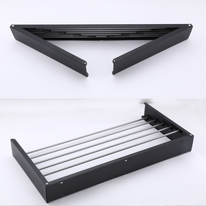 Pano.V Home Folding Towel <b>Rack</b> 80cm Wall-mounted <b>Clothes</b> Drying <b>Rack</b> Retractable Space Saving <b>Clothes</b> Storage <b>Rack</b> - Product Image 6