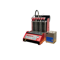Limpiador ultrasónico de inyectores de combustible, máquina de prueba de diagnóstico, herramienta eficiente para diagnóstico de batería