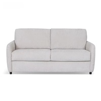 Canapé-lit multifonctionnel moderne en tissu, trois places, matelas pliable, idéal pour les appartements, les salons et les hôtels, gain de place