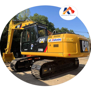Used Caterpillar 320 320D 20-Ton Pre-owned Crawler Excavator <b>CAT</b> 320D2L 320C 315D 320GC Machine Original - Product Image 1