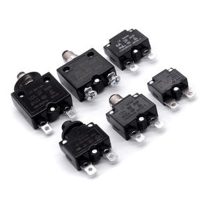 <span class=keywords><strong>UL1077</strong></span> AC 125V 250VAC 50VDC unipolaire pousser pour réinitialiser le disjoncteur thermique - Product Image 1