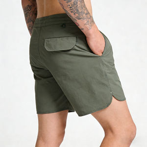 Shorts cargo confortables et extensibles pour hommes, avec poche zippée, séchage rapide, respirants, pour l'entraînement, boardshorts - Product Image 4