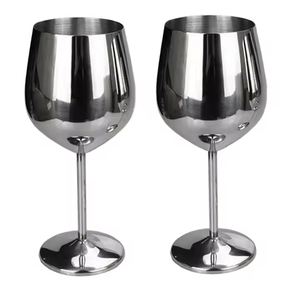 In magazzino 18 oz stelo In acciaio inox Tumbler vino di lusso In metallo calice per anniversario infrangibile Set Champagne flauti personalizzati - Product Image 3