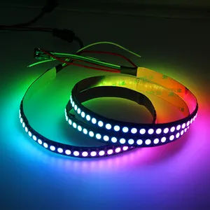 Rgb Led Strip Licht Rgbic Digitaal Adressable Ws2812b Ws2811 5V Smd5050 Pixel Rgb Led Strip Licht