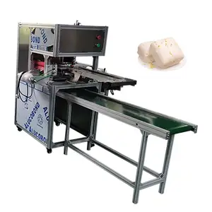 Automatic Hotel And Guesthouse Transparent Bath Bomb Soap Stretch Film Packing Machine Table Top Shrink Wrapping Machine