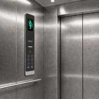 Panneau de commande d'ascenseur en verre, écran tactile TFT LED 4,3 pouces, bouton tactile, modèle pour usage en villa, COP-8202J-Y
