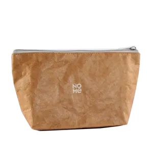 Washable blank paper tyvek cosmetic bag