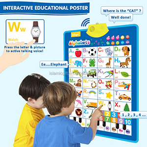 Educazione dei bambini apprendimento Tigrinya Talking-Poster interattivo elettronico della parete del veicolo per l'educazione dei bambini - Product Image 3